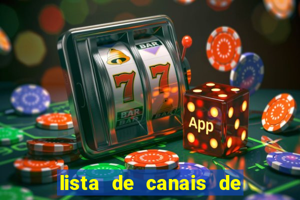 lista de canais de esporte iptv